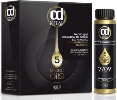 Масло для окрашивания волос Olio Colorante, 50 мл, 7.02 русый натуральный пепельный, 50 мл – фото 4
