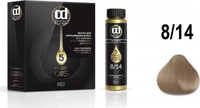 Масло для окрашивания волос Olio Colorante, 50 мл, 8.14 светлый русовый сандре бежевый NEW, 50 мл – фото 3