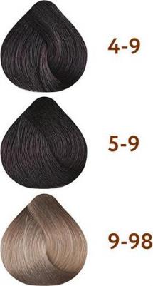 Стойкая крем-краска для волос Delight Trionfo, 60 мл, 5-9 Светлый коричневый фиолетовый, 60 мл – фото 2