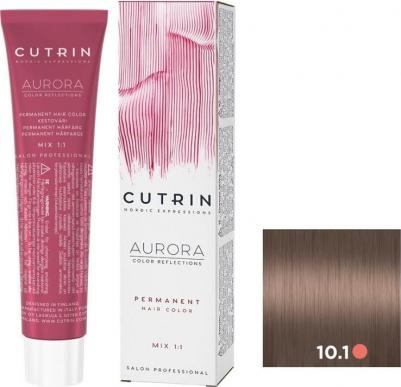 Крем-краска для волос 10.1 Пепельный блондин, AURORA 60 мл – фото 2
