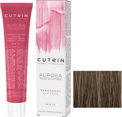 Крем-краска для волос 8.1 Светлый пепельный блондин, AURORA 60 мл – фото 1