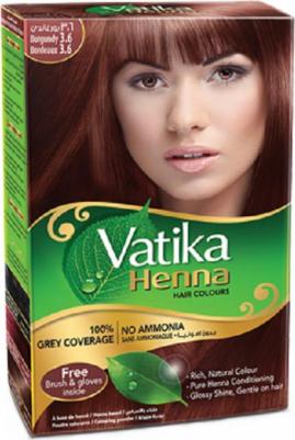 Vatika Henna BURGUNDY 3.6, 60 г – фото 1