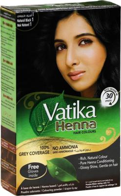 Vatika Henna NATURAL BLACK 1, 60 г – фото 5