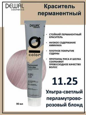 IQ COLOR - Деваль АйКью Колор Краситель перманентный, 90 мл - IQ COLOR 11.25 Ультра светлый блондин жемчужно-розовый