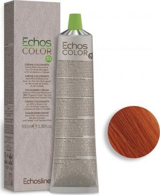 Крем-краска Echoscolor 7.44 интенсивный медный средний блонд 100 мл