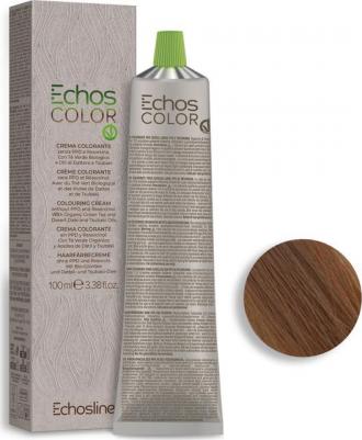 Крем-краска ECHOSCOLOR для окрашивания волос 8.34 медно-золотистый светлый блонд 100 мл