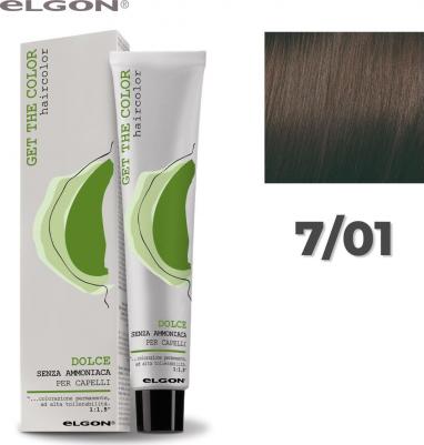 Крем-краска Get the Color Dolce 7/01 Блонд Натуральный пепельный 100 мл