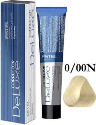 0/00N краска-корректор для волос / DE LUXE Correct 60 мл