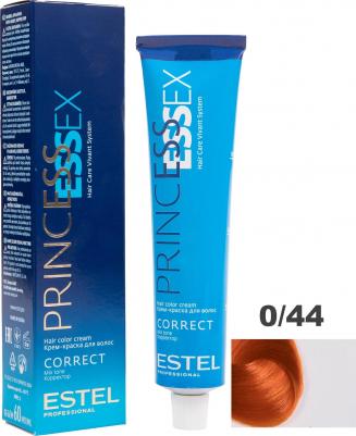0/44 краска для волос, оранжевый / ESSEX Princess Correct 60 мл – фото 4