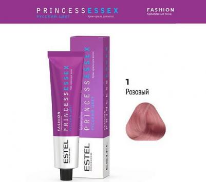 1 краска для волос, розовый / ESSEX Princess Fashion 60 мл – фото 1