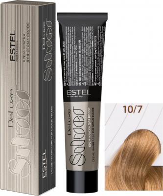 10/7 краска для волос / DE LUXE SILVER 60 мл – фото 3