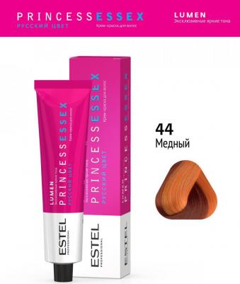 44 краска для волос, медный / ESSEX Princess Lumen 60 мл – фото 11