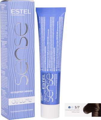 5/7 краска для волос / DE LUXE SENSE 60 мл – фото 5