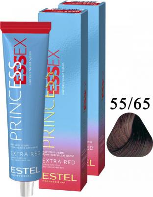 55/65 краска для волос, дерзкий фламенко / ESSEX Extra Red 60 мл – фото 7