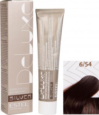 6/54 краска для волос / DE LUXE SILVER 60 мл – фото 9