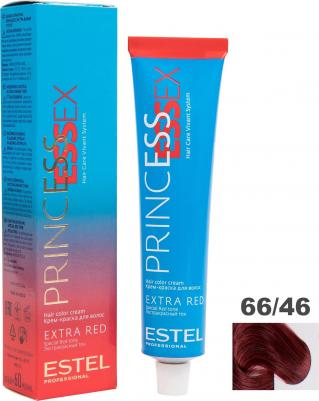 66/46 краска для волос, зажигательная латина / ESSEX Princess Extra Red 60 мл – фото 3