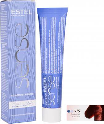 7/5 краска для волос / DE LUXE SENSE 60 мл – фото 5