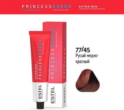 77/45 краска для волос, чувствительная мамба / ESSEX Princess Extra Red 60 мл – фото 4