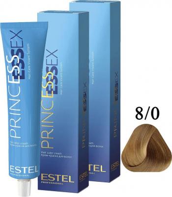 8/0 краска для волос, светло-русый / ESSEX Princess 60 мл – фото 10