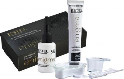 Краска для бровей и ресниц, черный / Enigma – фото 5