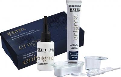 Краска для бровей и ресниц, иссиня-черный / Enigma – фото 3