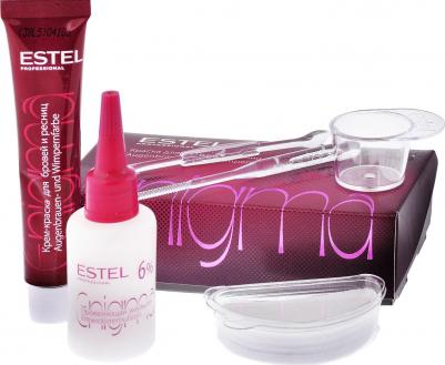 Краска для бровей и ресниц, коричнево-медный / Enigma