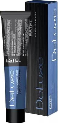 Краска для волос 4/76 DE LUXE краска-уход для окрашивания волос, шатен коричнево-фиолетовый 60 мл – фото 9