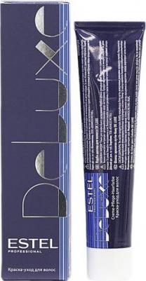 Краска для волос 5/11 DE LUXE краска-уход для окрашивания волос, светлый шатен пепельный интенсивный 60 мл – фото 4