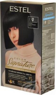 Краска для волос Color Signature 1.0 Черный классический 170 мл – фото 6