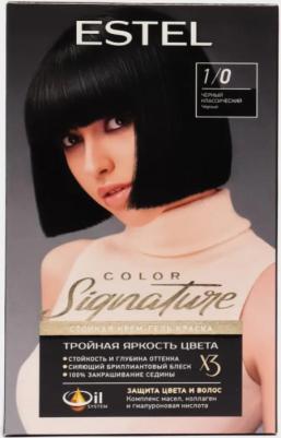 Краска для волос Color Signature 1.0 Черный классический 170 мл – фото 10