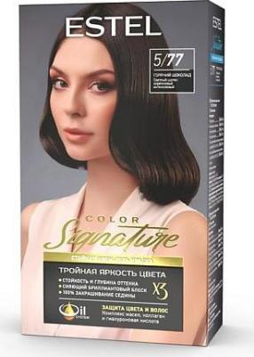 Краска для волос Color Signature 5.77 Горячий шоколад 170 мл