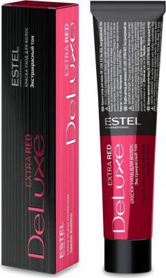 Краска для волос De Luxe Extra Red - Темно-русый медно-фиолетовый. 66/46 – фото 7