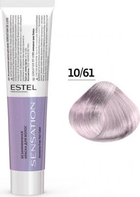 Краска для волос DE LUXE SENSATION 10/61 светлый блондин фиолетово-пепельный 60 мл – фото 2