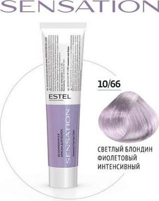 Краска для волос De Luxe Sensation 10/66 светлый блондин фиолетовый интенсивный 60 мл – фото 1