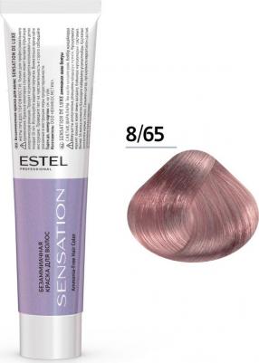 Краска для волос De Luxe Sensation 8/65 светло-русый фиолетово-красный 60 мл – фото 1