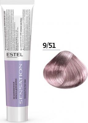 Краска для волос De Luxe Sensation 9/51 блондин красно-пепельный 60 мл – фото 4