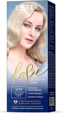 Краска для волос Love ( Лав) 9/17 - Ореховый латте – фото 5