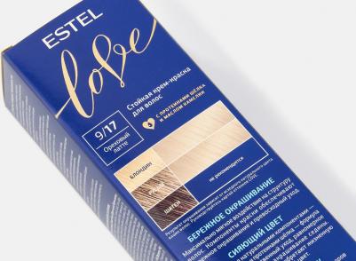 Краска для волос Love ( Лав) 9/17 - Ореховый латте – фото 7