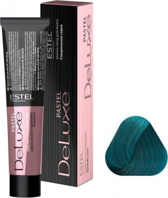 Краска для волос P/002 DE LUXE PASTEL краска-уход для окрашивания волос, тархун 60 мл – фото 4