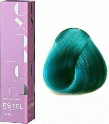 Краска для волос P/002 DE LUXE PASTEL краска-уход для окрашивания волос, тархун 60 мл