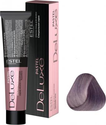 Краска для волос P/006 краска-уход DE LUXE PASTEL для окрашивания волос, лаванда 60 мл – фото 2
