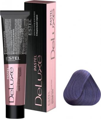 Краска для волос P/0088 краска-уход DE LUXE PASTEL для окрашивания волос индиго 60 мл – фото 2