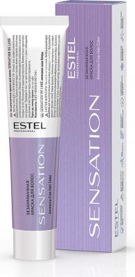 Краска для волос Sensation, 7/18 русый пепельно-жемчужный, 60 мл – фото 2