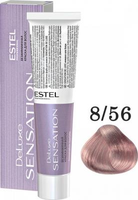 Краска для волос Sensation, 8/56 светло-русый красно-фиолетовый, 60 мл – фото 2
