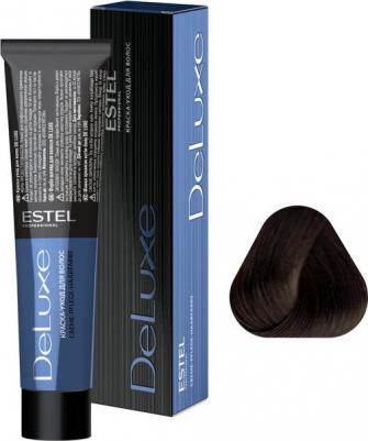 Краска-уход De-Luxe Базовые тона 5/0 светлый шатен 60 мл – фото 4