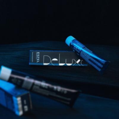 Краска-уход De-Luxe Базовые тона 7/76 русый коричнево-фиолетовый 60 мл