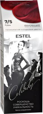 Краска-уход для волос Celebrity тон рубин CL 7/5M – фото 12