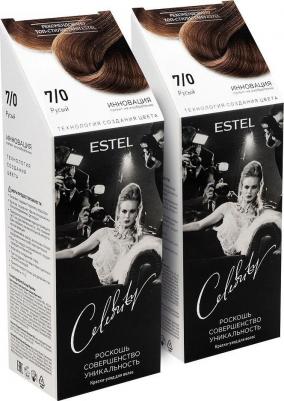 Краска-уход для волос Celebrity тон русый CL 7/0M – фото 6