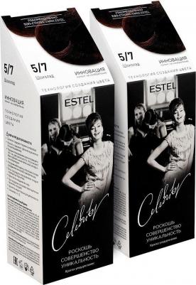 Краска-уход для волос Celebrity тон шоколад CL 5/7M – фото 10