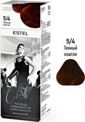 Краска-уход для волос Celebrity тон темный каштан CL 5/4M – фото 4